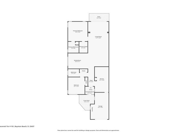 9928 Pavarotti Terrace, Unit 101, Boynton Beach, FL 33437
