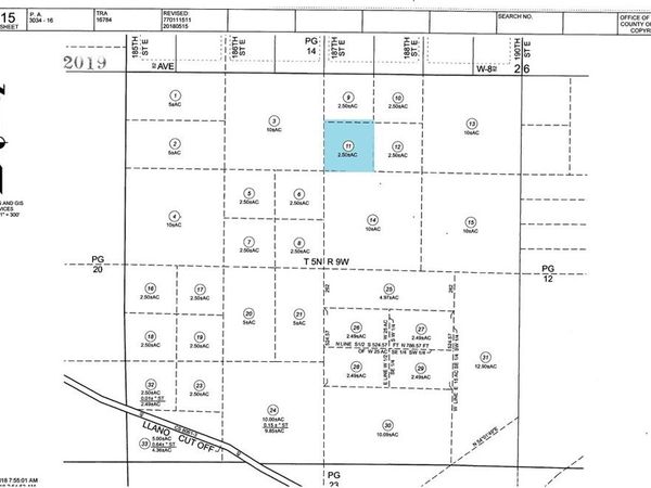 0 187th / Avenue W10, Llano, CA 93591