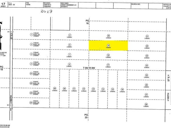 0 183RD ST E / AVENUE W5, Llano, CA 93544