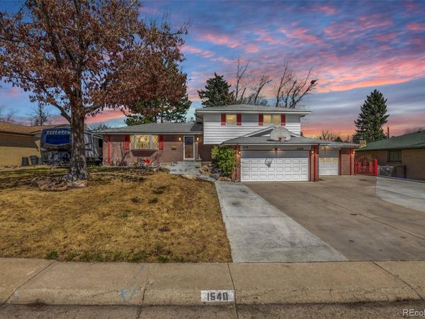 1540 S Fenton Street, Lakewood, CO 80232
