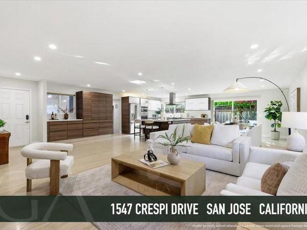 1547 Crespi Drive, San Jose, CA 95129