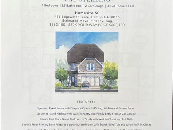 436 Edgewater Chase , Canton, GA 30115