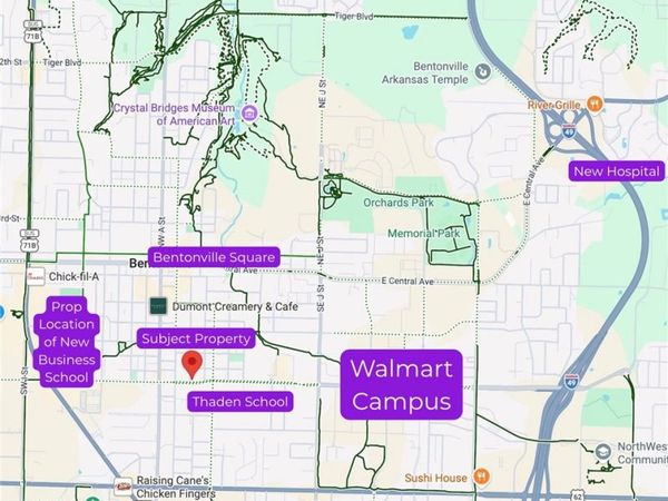 201 SE 8th Street , Bentonville, AR 72712