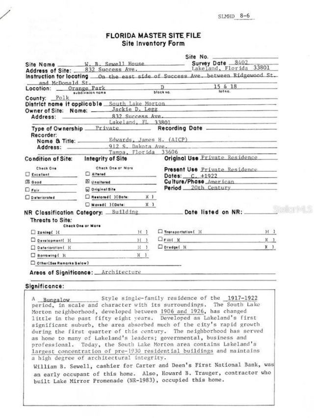 832 Success Avenue , Lakeland, FL 33801 Photo