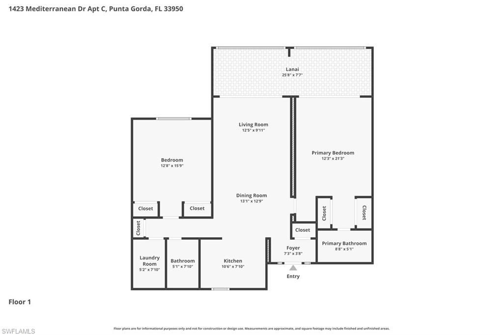 1423 Mediterranean Dr , Unit C, Punta Gorda, FL 33950 Photo