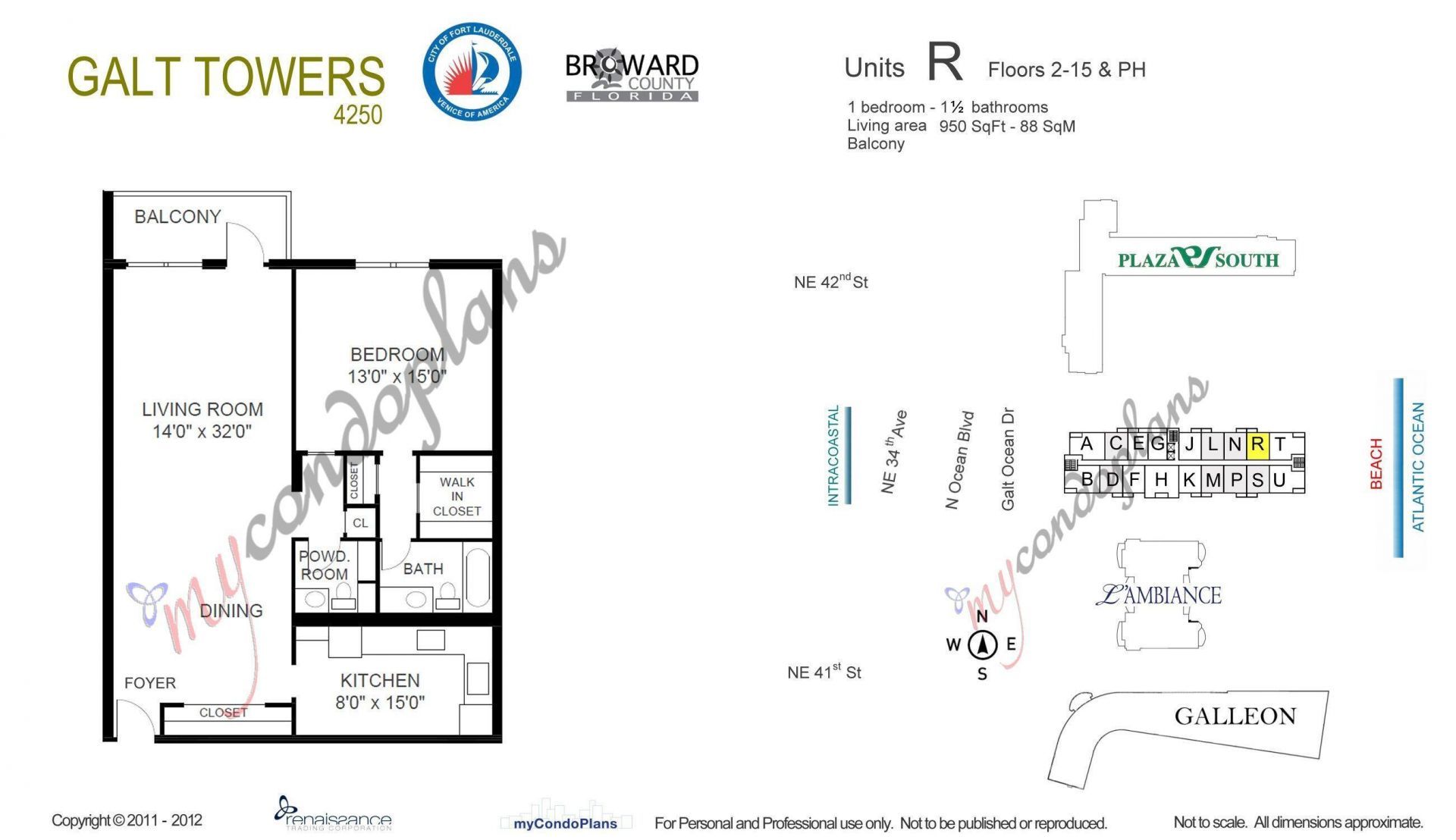 4250 Galt Ocean Drive, Unit 6r, Fort Lauderdale, FL 33308 Photo