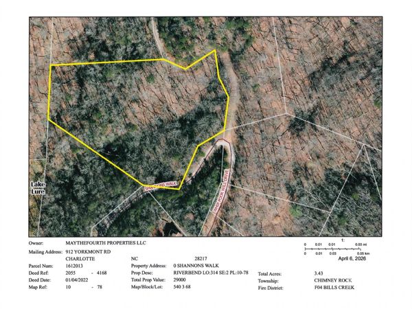 101 Shannons Walk, Lake Lure, NC 28746