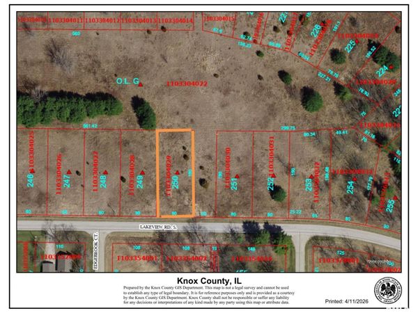 2250 LAKEVIEW Road South, Dahinda, IL 61428