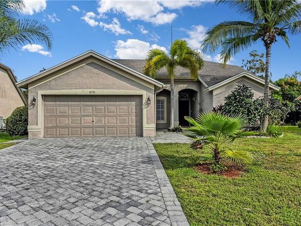 6721 Sloane PL , NAPLES, FL 34104