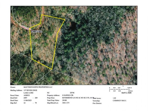 0 Hawks Circle, Lake Lure, NC 28746