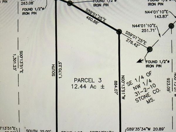 Parcel 3 Cox Road, Wiggins, MS 39577