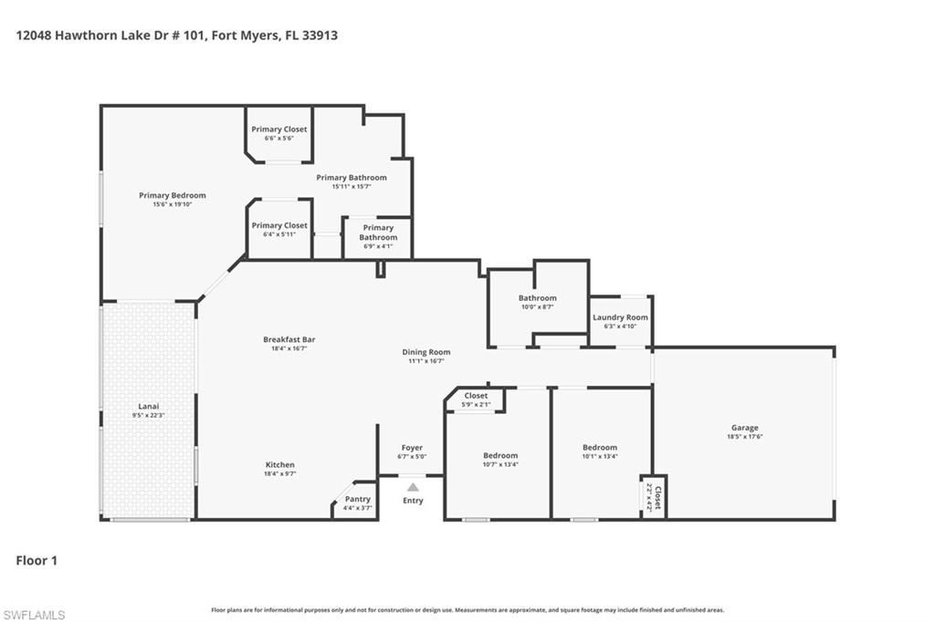 12048 Hawthorn Lake Dr, Unit 101, Fort Myers, FL 33913 Photo