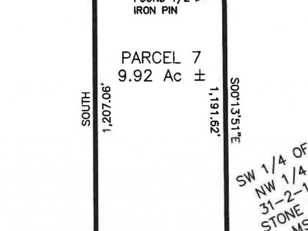 Parcel 7 Cox Road, Wiggins, MS 39577