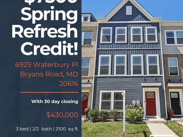 6929 WATERBURY PLACE, BRYANS ROAD, MD 20616