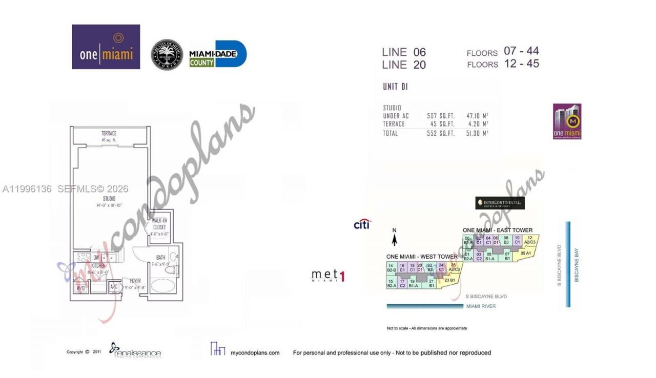 325 S Biscayne Blvd, Unit 2320, Miami, FL 33131 Photo