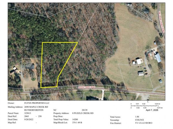 0 Puzzle Creek Road, Bostic, NC 28018