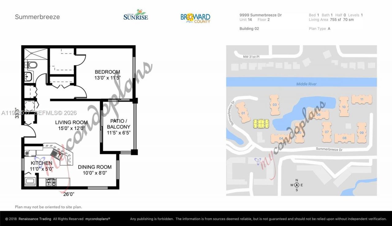 9999 Summerbreeze Dr, Unit 214, Sunrise, FL 33322 Photo