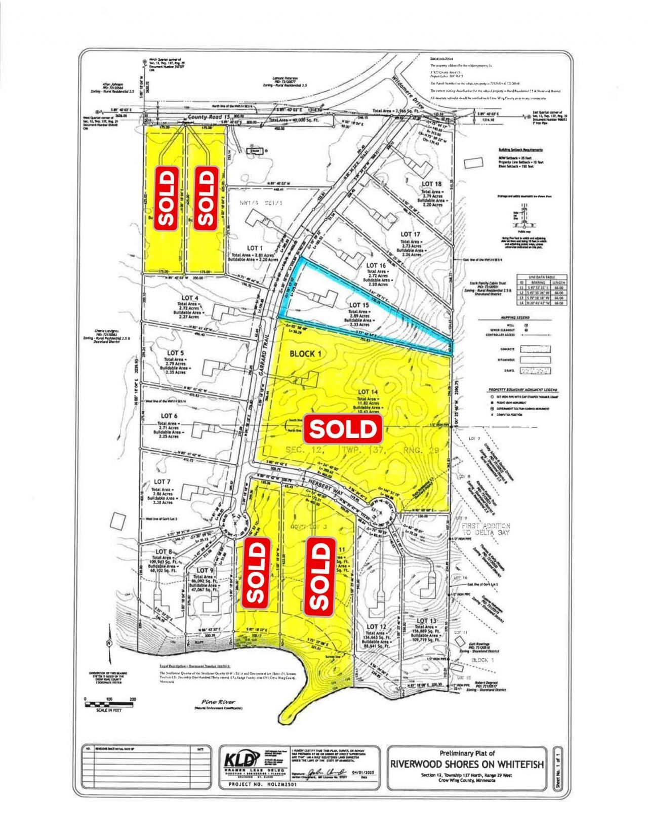 Lot xx15 Wildamere Drive , Jenkins, MN 56474