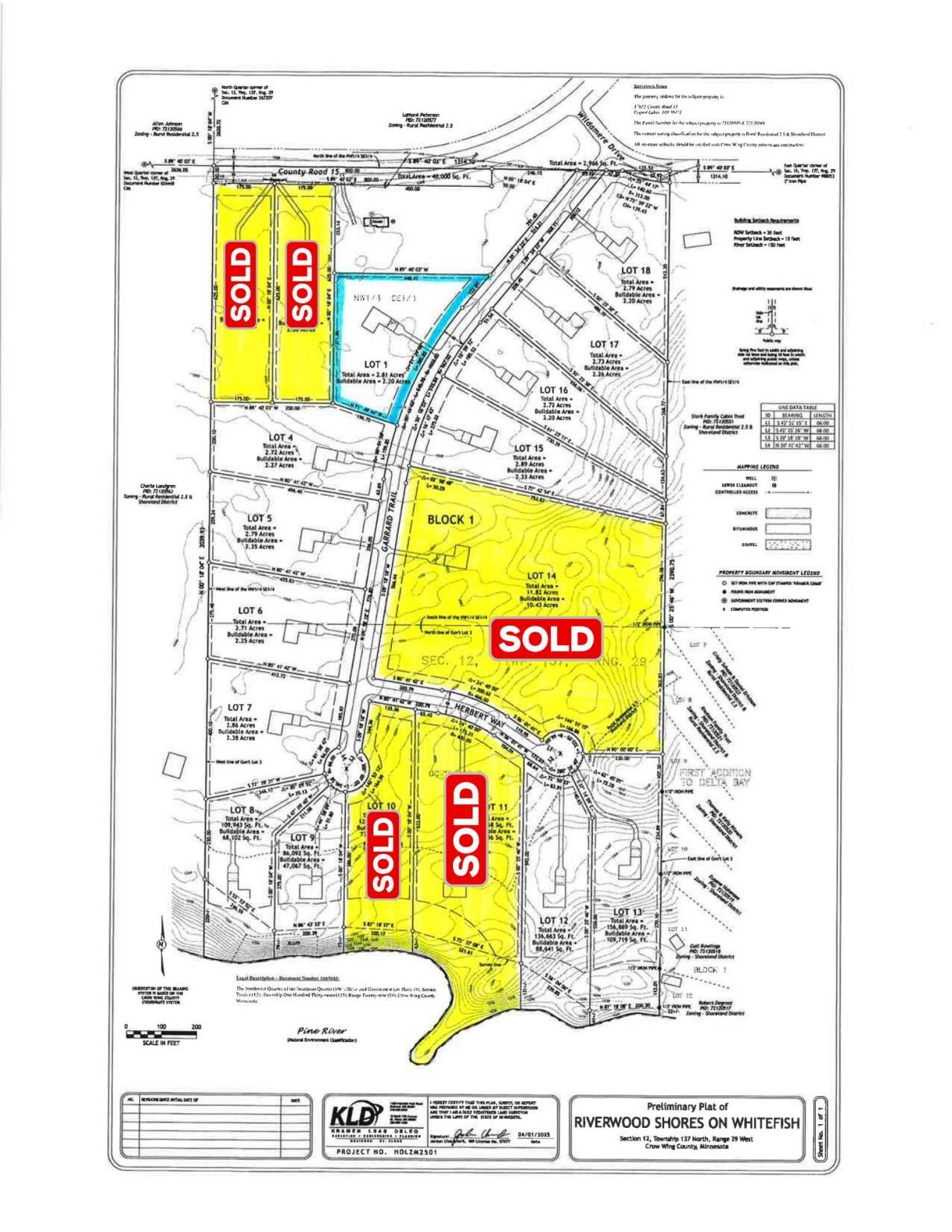 Lot xx1 Wildamere Drive , Jenkins, MN 56474