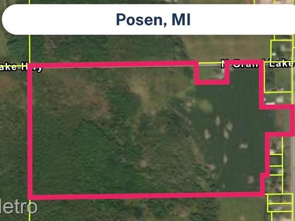 n grand lake Highway, Presque Isle Twp, MI 49776