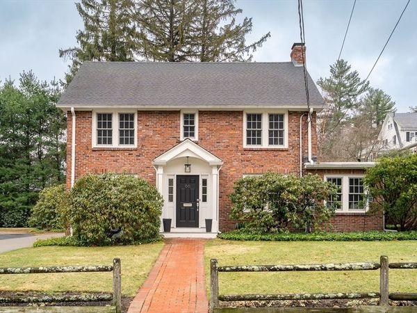 66 Moffat Road, Newton, MA 02468