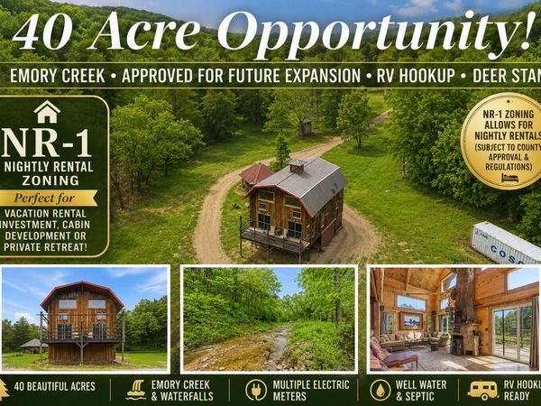 421 N Emory Creek Road, Walnut Shade, MO 65771