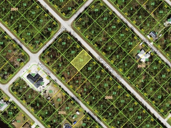 12341 CHAMBERLAIN BOULEVARD , PORT CHARLOTTE, FL 33953