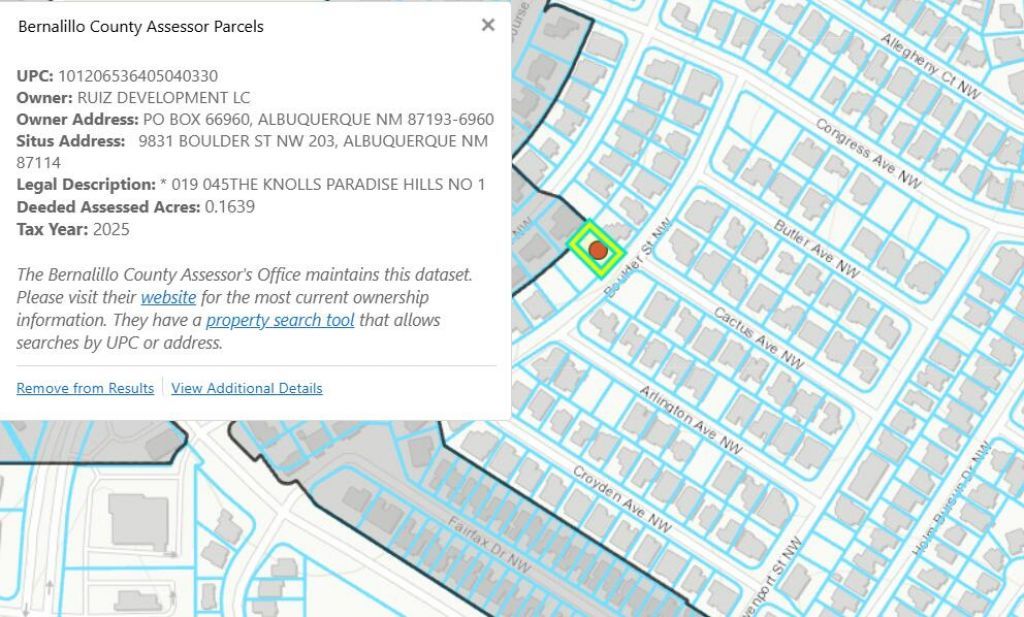 9831 Boulder Street Nw, Albuquerque, NM 87114 Main Photo
