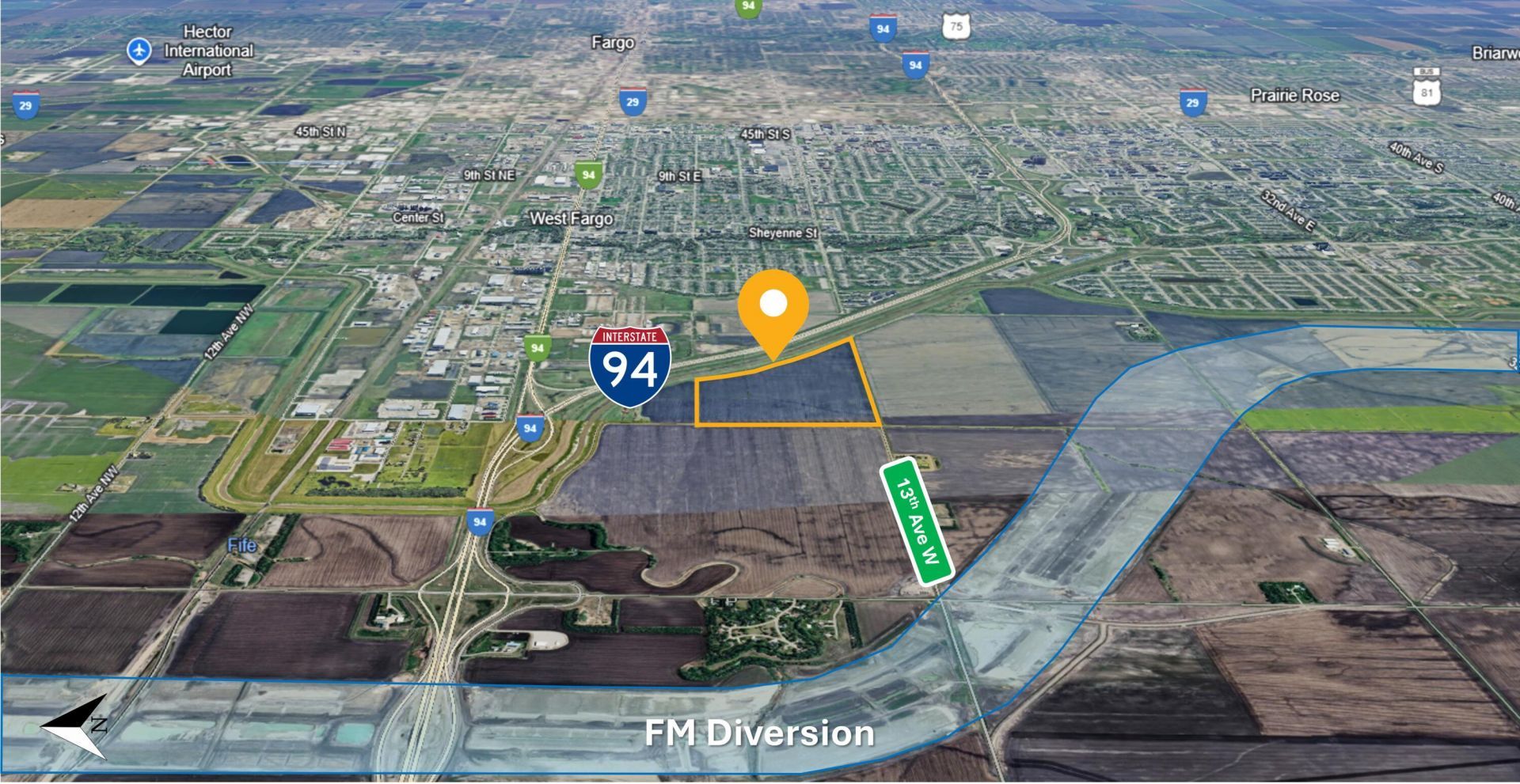 Rural Address, West Fargo, ND 58078