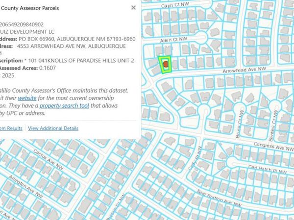 4553 Arrowhead Avenue NW, Albuquerque, NM 87114