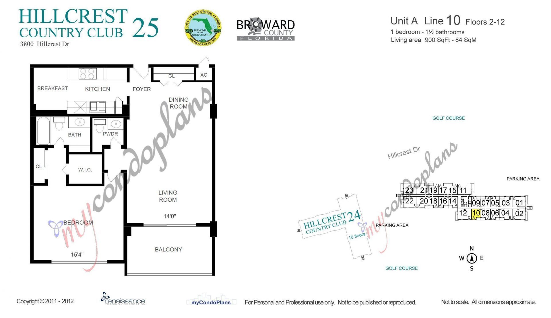 3800 Hillcrest Drive, Unit 310, Hollywood, FL 33021 Photo