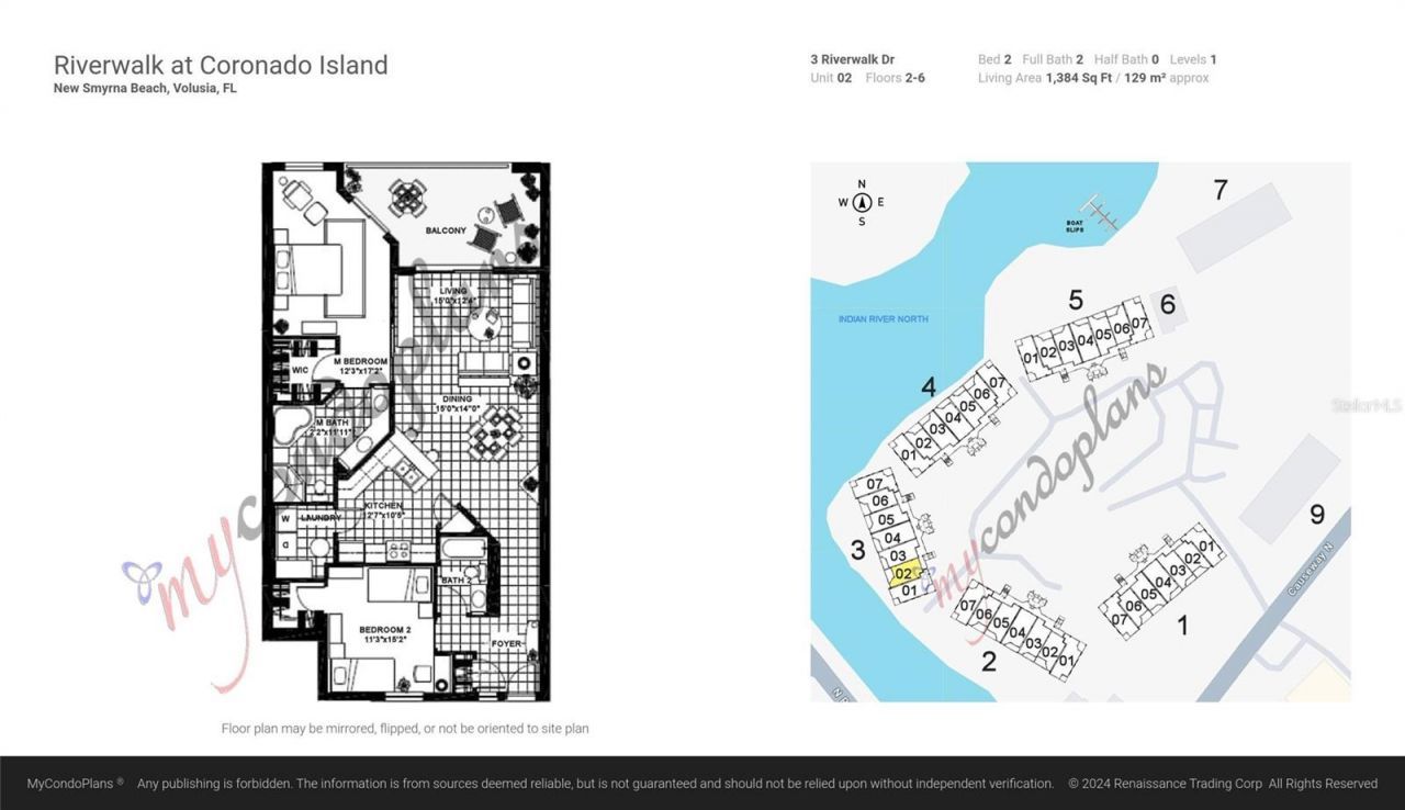 3 Riverwalk Drive , Unit 202, New Smyrna Beach, FL 32169 Photo