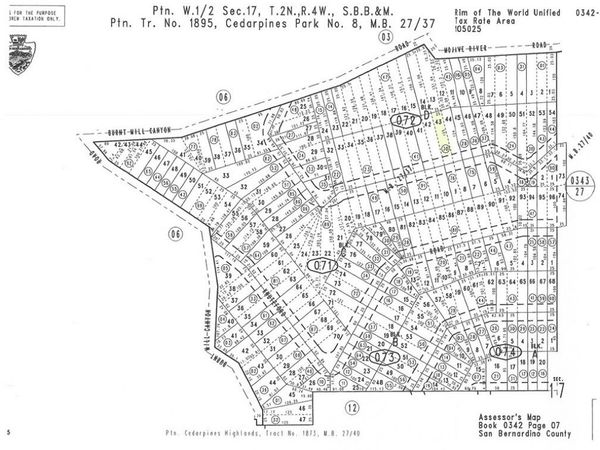 34207243 Mojave River Rd., Cedarpines Park, CA 92322