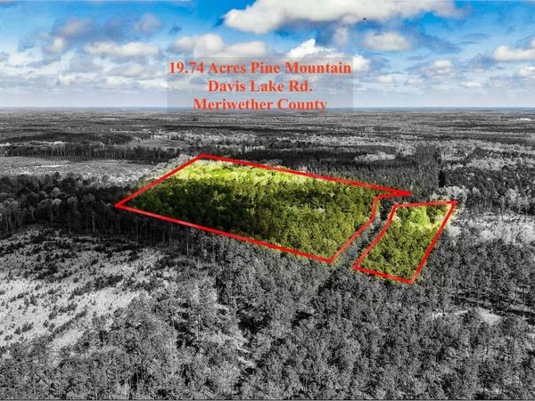 19.74 ACRES Davis Lake Road, Pine Mountain, GA 31822