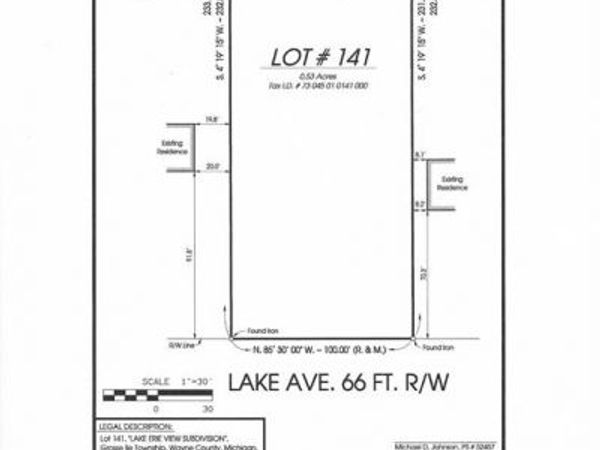 Vacant Lake Road, Grosse Ile Twp, MI 48138