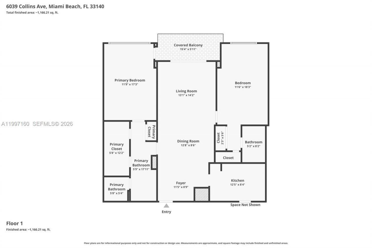 6039 Collins Ave, Unit 1607, Miami Beach, FL 33140 Photo