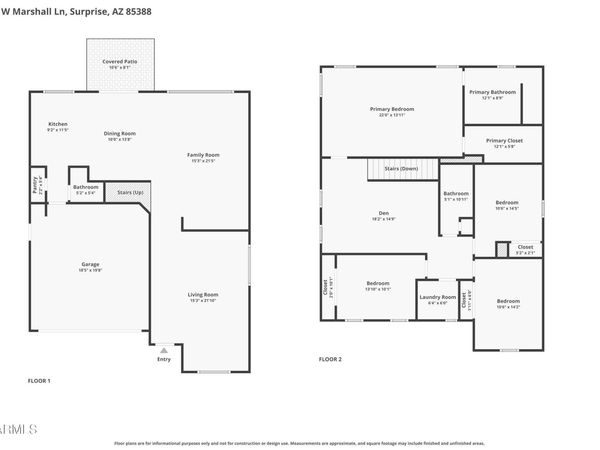 17024 W Marshall Lane, Surprise, AZ 85388