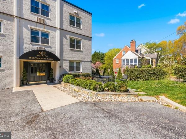 7630 TOMLINSON AVENUE, Unit 38, CABIN JOHN, MD 20818