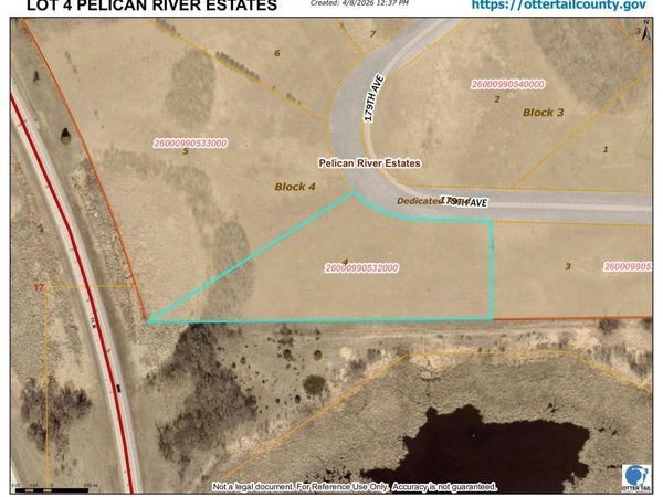 Lot 4 BLK 3 179th Ave , Fergus Falls, MN 56537