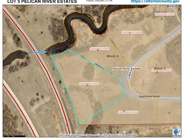 Lot 5 BLK 3 179th Ave , Fergus Falls, MN 56537