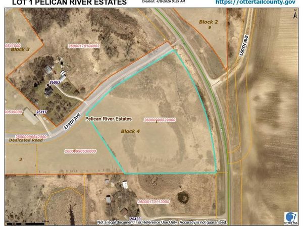 Lot 1 BLK 3 179th Ave , Fergus Falls, MN 56537