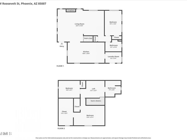 1326 W ROOSEVELT Street, Phoenix, AZ 85007