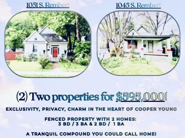 1051 S REMBERT ST, Memphis, TN 38104
