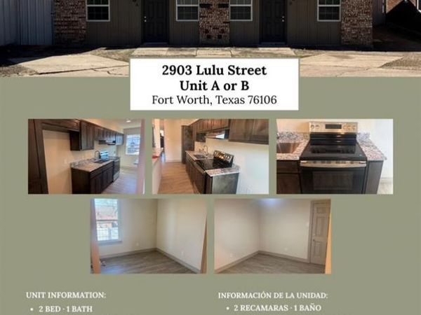 2903 Lulu Street, Fort Worth, TX 76106