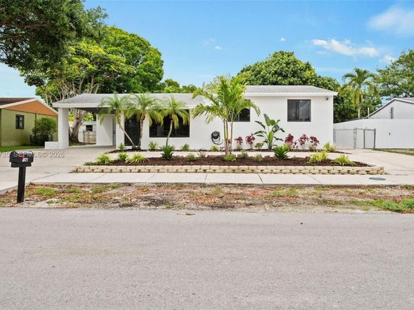 4871 SW 20th St , Fort Lauderdale, FL 33317