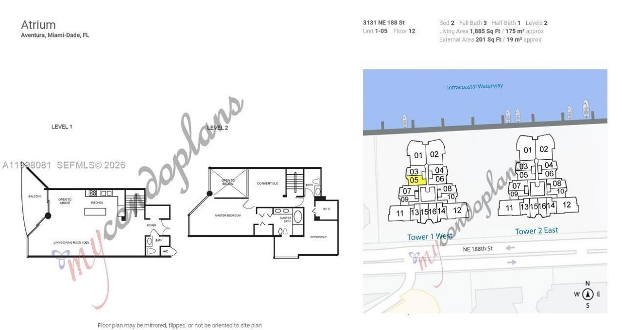 3131 NE 188th St , Unit 1-1205, Aventura, FL 33180 Photo