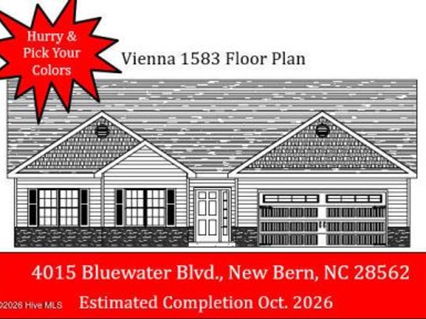 4015 Bluewater Boulevard , New Bern, NC 28562