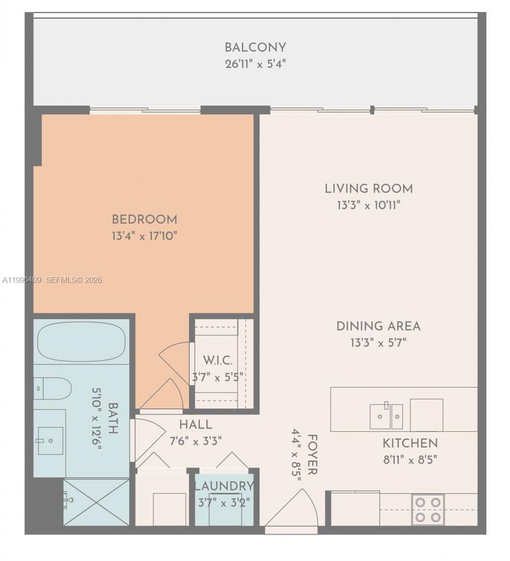 1111 SW 1st Ave, Unit 2721-N, Miami, FL 33130 Photo