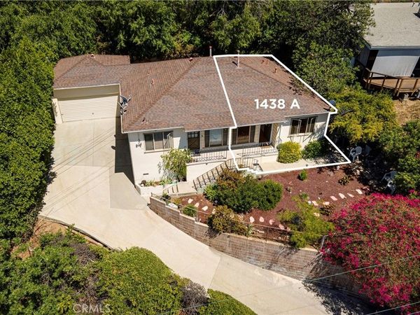 1438 Corona Drive, Unit A, Glendale, CA 91205