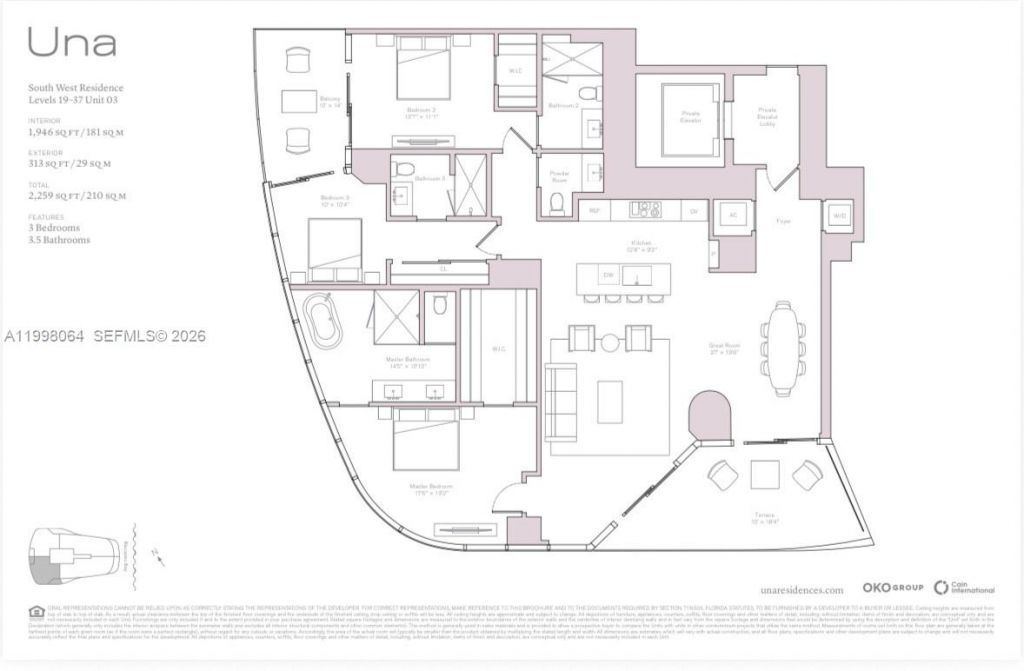 175 SE 25 Rd, Unit 2003, Miami, FL 33129 Photo